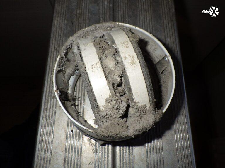 Puhastamata tuletõkkeklapp