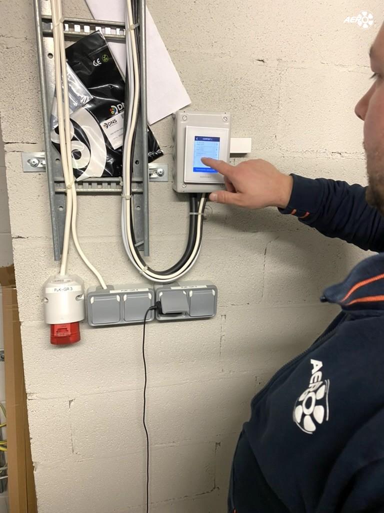 Ventilatsiooni parameetrite kontroll