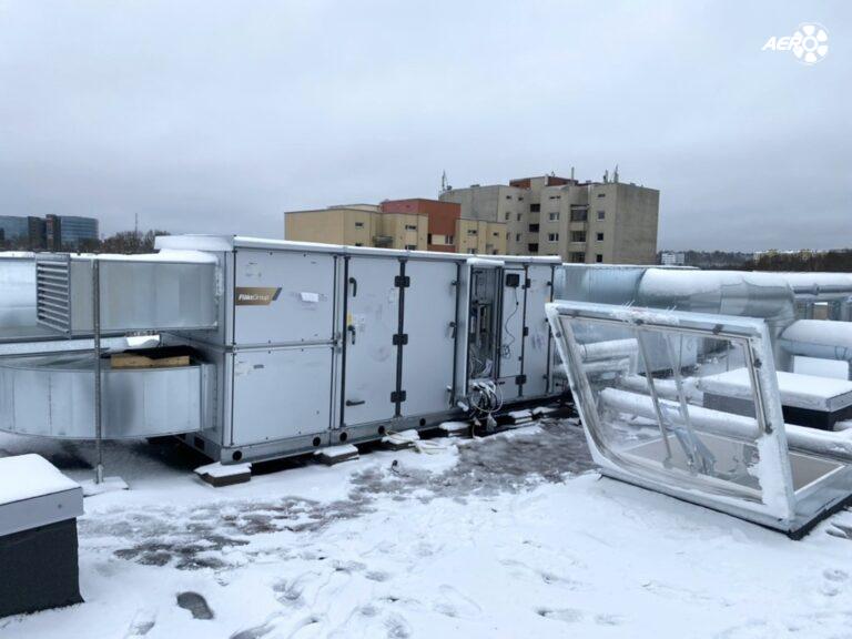 paigaldatud ventilatsiooniseade