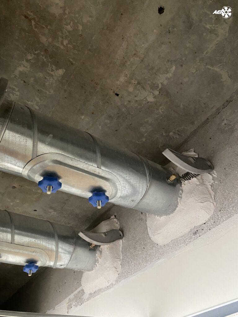 Tuletõkkeklapp, puhastusluuk